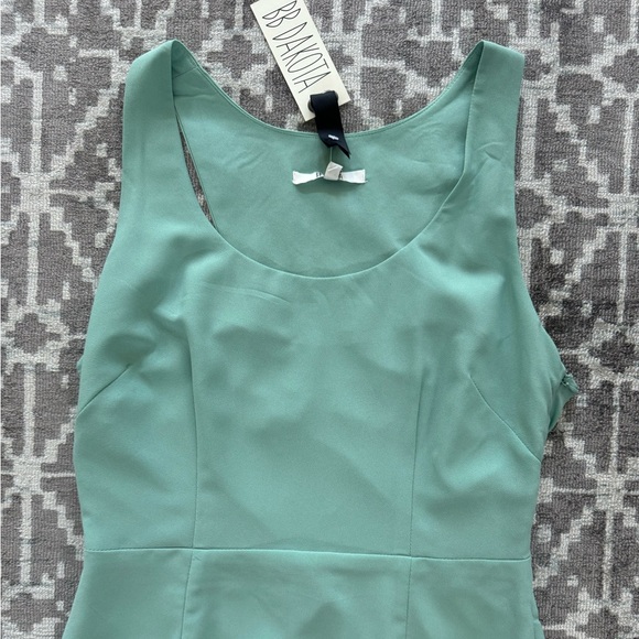 NWT Mint Green BB Dakota 6 Mini Dress Lined Cutouts Sleeveless Summer - Picture 6 of 16